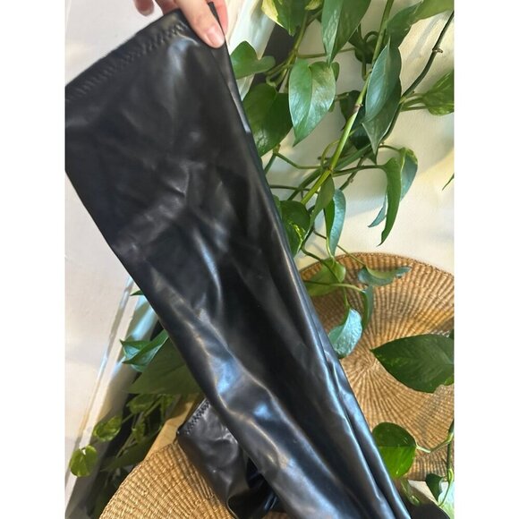 Women’s size 8 black long boots - Picture 8 of 10